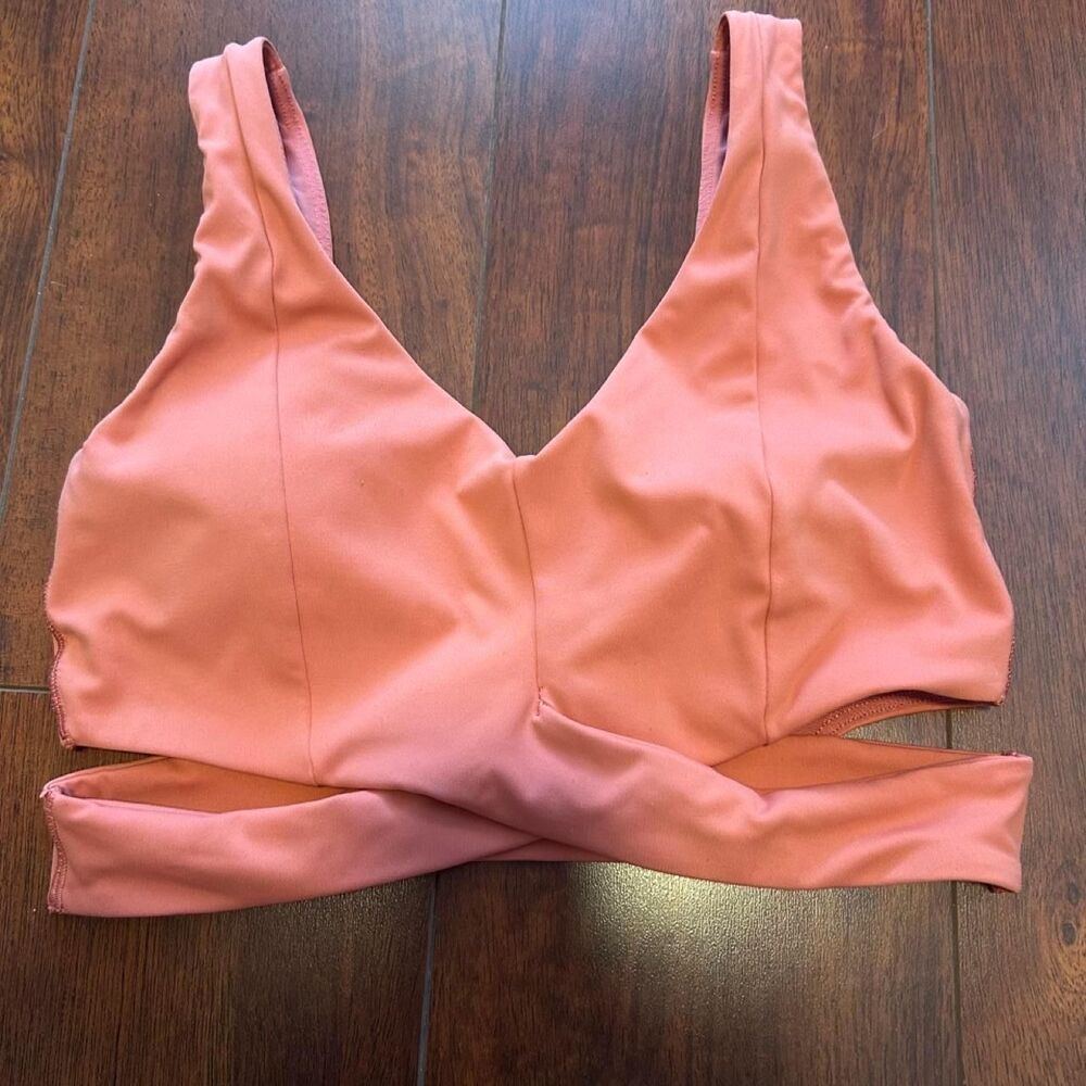 Adorable pink sports bra